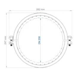 POLOPLAST PO Auszugsichere Verbindung POLO-KAL NG DN 200   – 01758