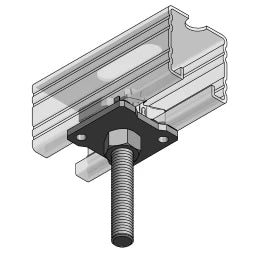 MEFA Stex Gewindebolzen GB 45, M8 x 70 mm  – 1281070