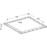 GEBERIT GE Duschflaeche Setaplano B100 x L100cm  – 154.280.11.1