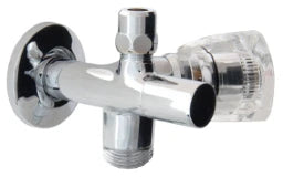 SCHMIEDL GS Kombi Eckventil GS0170 DN15  chrom m.Atmos-PVC-Griff   – GS0170/15