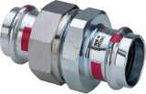 VIEGA Viega Verschraubung mit SC Prestabo 1160 flachdichtend in 22mm Stahl verzinkt   – 559 328
