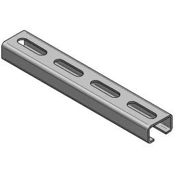 MEFA Montageschiene C-Profil V4A, 35/21/2mm L = 3m  – 0800151