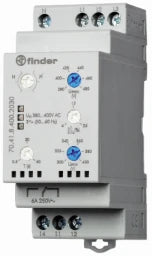 FINDER 3-Phasenüberwachung, einstellbar, Neutralleiter-Überwachung   – 70.41.8.400.2030