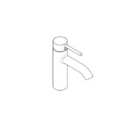 KLUDI Kludi Bozz Waschtisch-EHM 100mm mit Push Open Ablaufventil brushed gold  – 38288N076