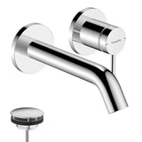 HANSGROHE HG Tecturis S WTM 2-Loch Unterputz F-Set 165 mm Auslauf chrom  – 73350000