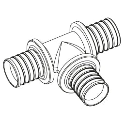 REHAU REHAU T-Stück RAUTITAN RX+ stabil 50 - 50 - 50   – 14600131001