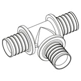 REHAU REHAU T-Stück RAUTITAN RX+ stabil 50 - 50 - 50   – 14600131001