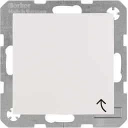 BERKER S.1 IP44 Klappdeckel-SSD für Dichtungsset polarweiß glänzend  – 47528989