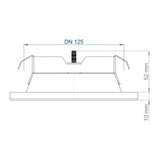 POLOPLAST PO Designventil POLO-KWL DN 125   – 03054
