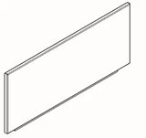 KWC AUSTRIA KWC Sirius Rückwand 500x225x12mm zu Type BS302,BS303,BS203   – 2000100939