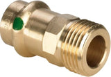 VIEGA Viega Übergangsstück mit SC Sanpress 2211.4 in 15mm x G1/2 Siliziumbronze   – 660 222