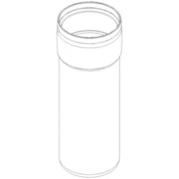 POLOPLAST PO Steckmuffenrohr POLO-KAL XS DN 125/250  – 102051