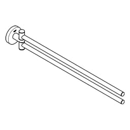 GROHE Grohe Essentials Handtuchhalter 2-armig, chrom  – 40 371 001