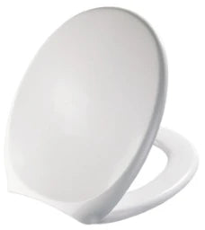 PRESSALIT Pressalit WC Sitz 1000 mit Deckel Festscharnier Edelstahl, weiß  – 304000-BG4999