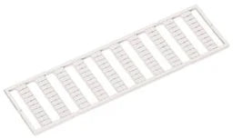 WAGO WMB-Beschriftungskarte weiß waagrecht bedruckt 11 ... 20 (10x) aufrastbar weiß   – 793-5503