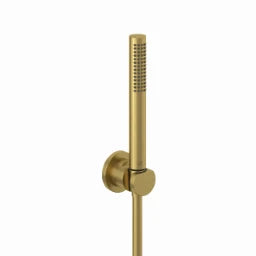 KLUDI Kludi Nova Fonte Puristic Wannen/Brause-Set 1S brushed gold  – 20850N0-15