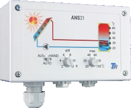 TECHNISCHE ALTERNATIVE Techn.Altern. Einkreis Solarregelung   – 01/ANS21