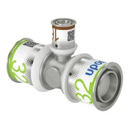 UPONOR Uponor S-Press PLUS T-Stück reduziert 32-16-32   – 1070580