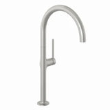KLUDI KLUDI-REEF Spültisch-Einhandmischer seitl. Bedienung Stainless Br. Nickel  – 50803N575