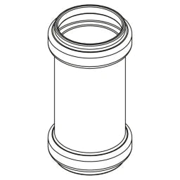 REHAU RAUPIANO PLUS Doppelmuffe DN 32   – 11326151001