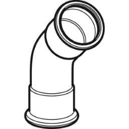 GEBERIT GE Mapress Edelstahl Bogen 45 Gr. d42mm  – 32607