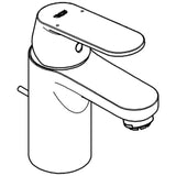 GROHE Grohe Eurosmart Cosmopolitan WT-Mischer Niederdruck Zugstangen-Ablaufgrt. chrom   – 32 955 000