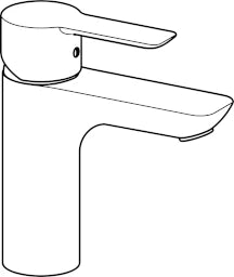 HANSA Hansa Ligna Waschtischmischer chrom   – 0608 2203