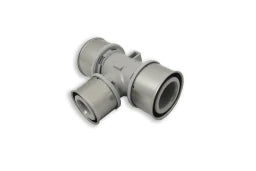ROTH WERKE Roth T-Stück im Abgang reduziert 50x40x50mm/PPSU  – 1135004457