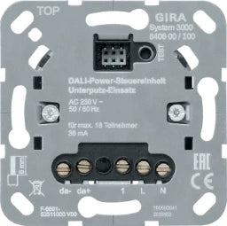 GIRA S3000 DALI-Power-Steuereinheit UP-Eins. Einsatz   – 540600