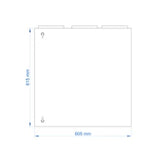 POLOPLAST PO Wohnraumlüftungsgerät POLO-AIR 300+C POLO-KWL Ausführung Links   – 03406