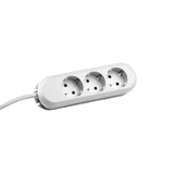 BACHMANN SMART Tischsteckdose 3-fach weiß 5,0m Zuleitung  – 387.272