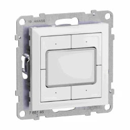 SEANO 4-fach Elektroniktaster 0 – 24 V i n der Farbausführung Ultraweiss – 765146