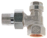 HEIMEIER Heimeier Rücklaufverschraubung Eckform 3/8" absperrbar  – 0351-01.000