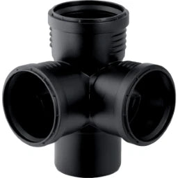 GEBERIT GE Silent-PP Eckabzweiger 87,5 Gr. d110/110/110mm   – 390.559.14.1