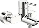 HANSA Hansa EH-Mischer Wa-Brauseb.HANSAVANTIS 5244 Ausld. 154 mm chrom Pinhebel  – 5244 2267