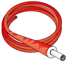 KE KELIT KM130 KELOX Plus-Rohr 16x2 50m Weichschaumisolierung 9mm  – 7521161