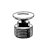 KLUDI Kludi Verschlussstopfen chrom 1/2"  – 7034605-00