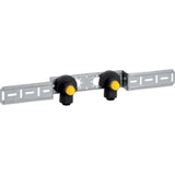 GEBERIT GE PushFit AnschlWinkel, vormont., ged. zweifach, d16mm x Rp1/2, Ad15,3cm MS   – 650.300.00.1