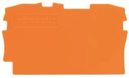 WAGO Abschluss- und Zwischenplatte 0,8 mm dick, orange   – 2002-1292