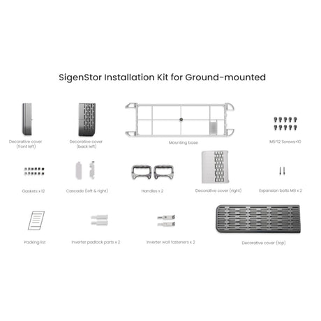 Sigenergy Bodenmontagekit