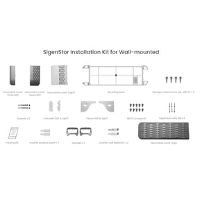 Sigenergy Installation Kit Wandmontage