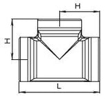 HAWLE ZAK 46 T-Stueck   – 5006210
