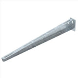 OBO Wand- und Stielausleger mit angeschweißt er Kopfplatte B510mm Stahl tauchfeuerver  – 6420788