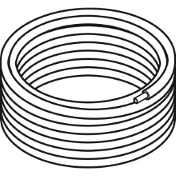 GEBERIT GE Systemrohr ML Rolle blau d16mm, L50m, vorgedaemmt 6mm   – 619.100.00.2