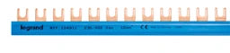 LEGRAND Gabelkammschiene, 1-polig, 1 m, 10 mm², Blau, für 1-polige LS-Schalter   – 104911