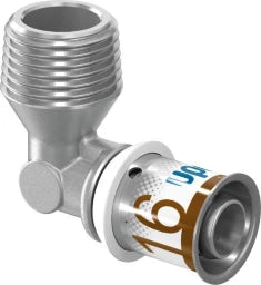 UPONOR Uponor S-Press PLUS Winkelnippel 16-R1/2"MT   – 1070532