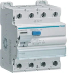 HAGER FI-Schalter 4P 10kA 63A 100mA Typ S  – CNA663D