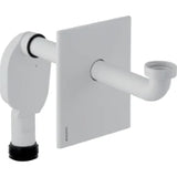 GEBERIT GE UP Siphon fuer Waschbecken Abdeckplatte weiss   – 151.126.11.1
