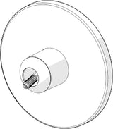 HANSA Hansa Genesis Fertigmontage-Set für Brause, rund, chrom  – 8261 9060
