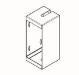 KWC AUSTRIA KWC Rodan WC-Bürstenhalter 130 x 397 x 97 mm  – 2000100000